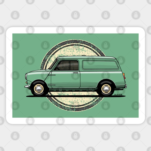 The cutest van ever! Sticker by jaagdesign